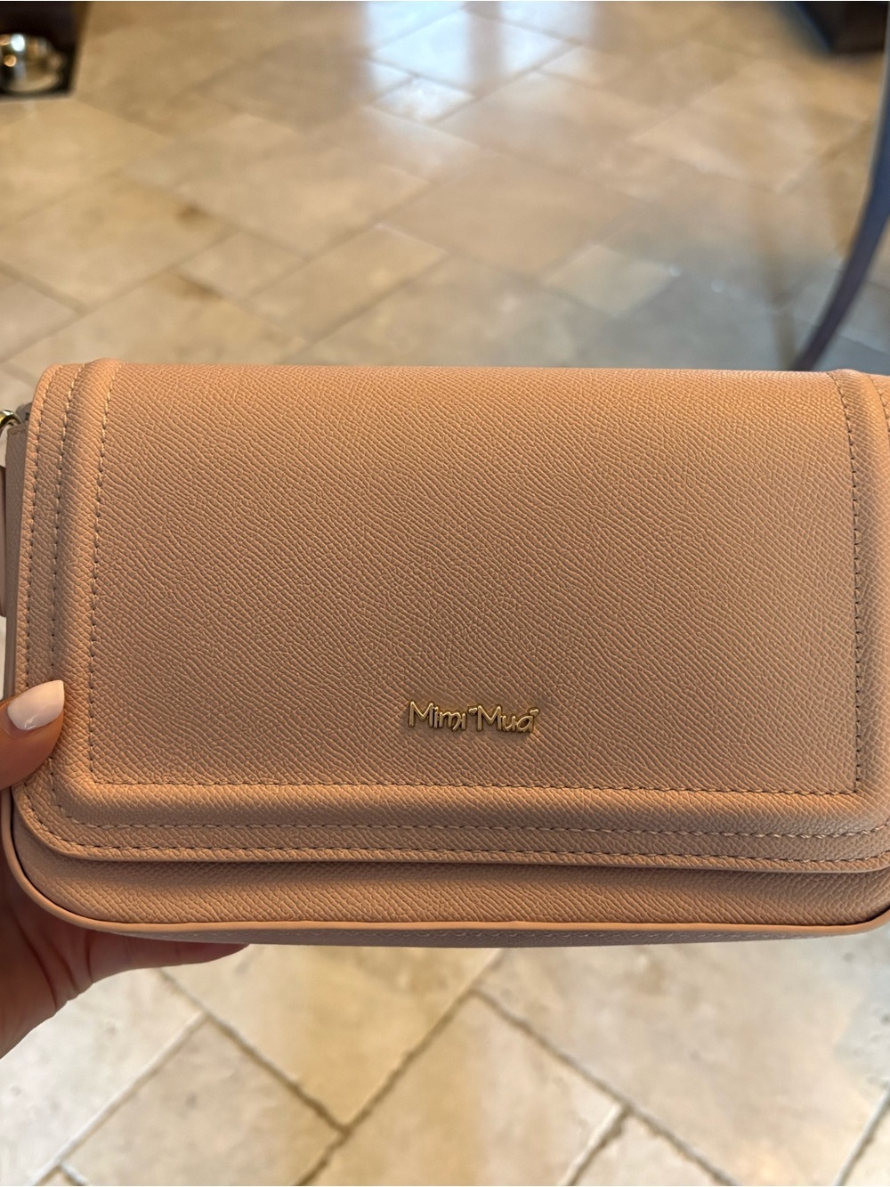 Blush Pink Crossbody Bag